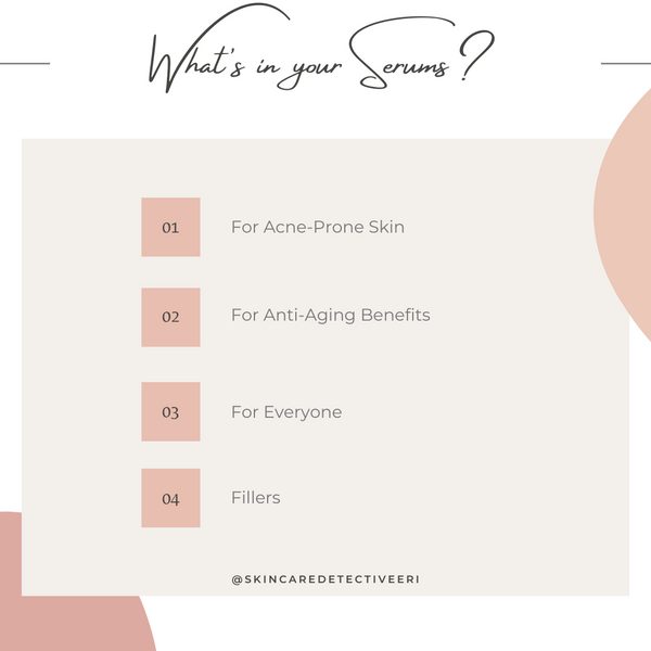 Ingredients 101: Serums